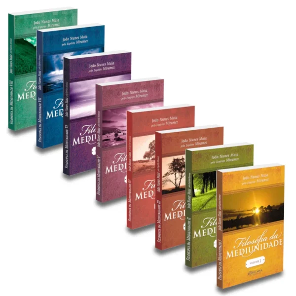 Kit João Nunes Maia - Filosofia da Mediunidade 8 Livros - Imagem 3