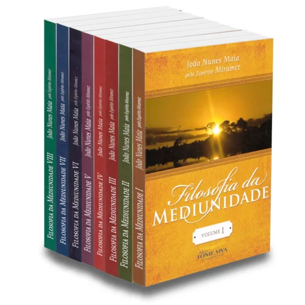 Kit João Nunes Maia - Filosofia da Mediunidade 8 Livros - Imagem 2
